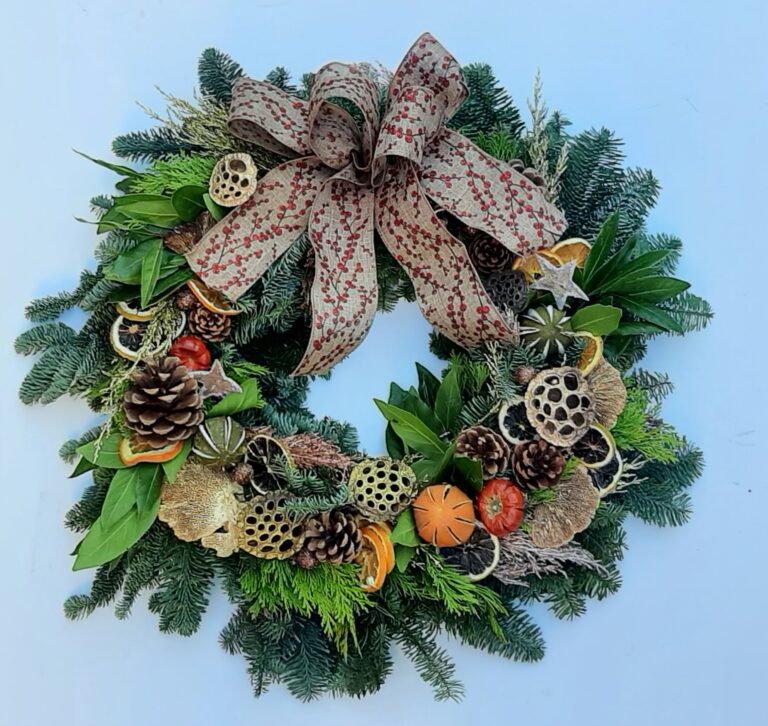Christmas Workshop –  Rustic Wreaths & Candle advent rings